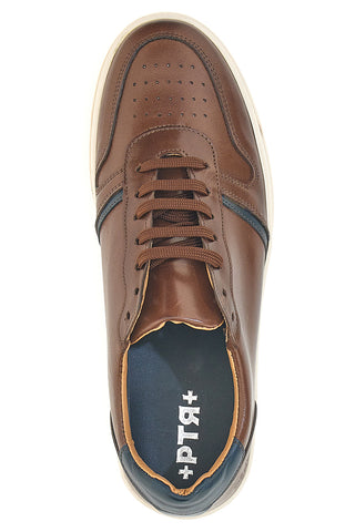 Sneakers in pelle marroni PTR 3001