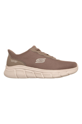 Sneakers taupe scuro Slip-Ins Memory Foam Skechers Bobs B Flex Glacial Edge