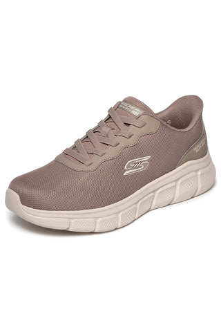 Sneakers taupe scuro Slip-Ins Memory Foam Skechers Bobs B Flex Glacial Edge
