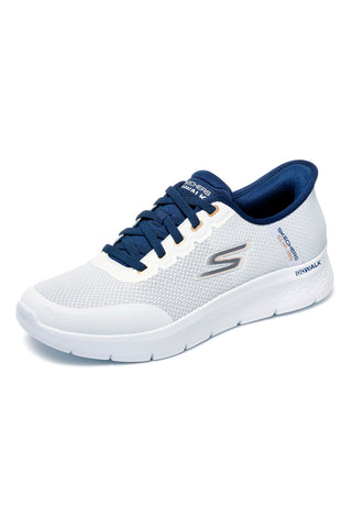 Sneakers bianche e blu Slip-ins GO WALK Flex Skechers Netro