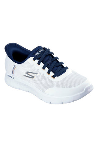 Sneakers bianche e blu Slip-ins GO WALK Flex Skechers Netro
