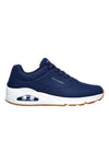 Sneakers blu ammortizzate con air cushion Skechers Uno Stand On Air