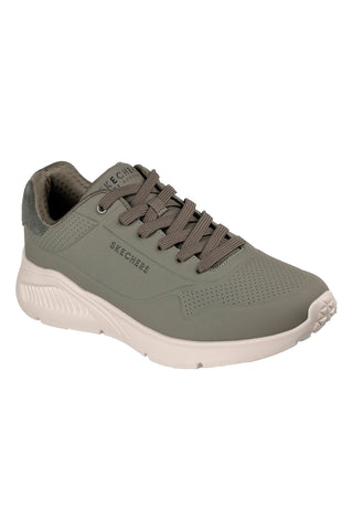 Sneakers olive con Memory Foam Skechers Uno Lite Suited Lite