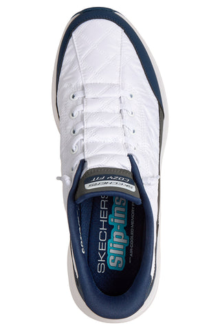 Weiße Slip-On-Schuhe Contour Foam Cozy Fit Skechers