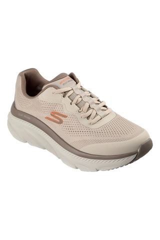 Taupe Sportschuhe in technischem Mesh mit entspannter Passform Skechers Dlux Walker 3.0 Bravik