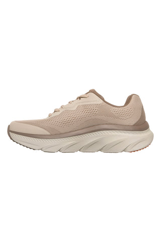 Taupe Sportschuhe in technischem Mesh mit entspannter Passform Skechers Dlux Walker 3.0 Bravik