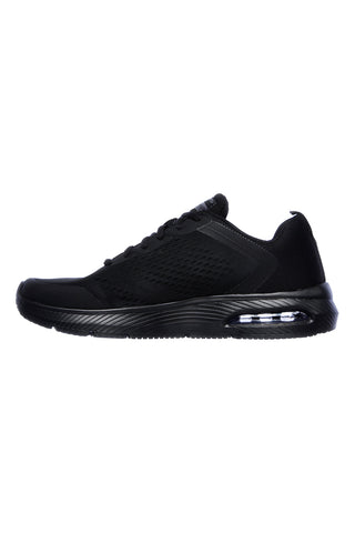 Scarpe nere in mesh con Air Cooled Memory Foam Skechers Dyna-Air Pelland