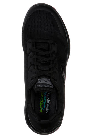 Scarpe nere in mesh con Air Cooled Memory Foam Skechers Dyna-Air Pelland