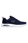 Blaue Sneakers mit Dämpfung und Dyna-Air Pelland Skechers-Einsätzen