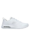 Weiße Mesh-Sneaker mit Air Cooled Memory Foam Skechers Dyna-Air Pelland