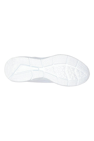 Weiße Mesh-Sneaker mit Air Cooled Memory Foam Skechers Dyna-Air Pelland
