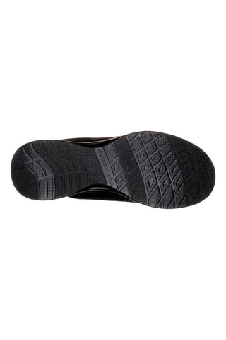 Skechers Dynamight Herren-Sneaker zum Hineinschlüpfen aus Mesh, schwarz, mit Memory-Schaum-Einlegesohlen