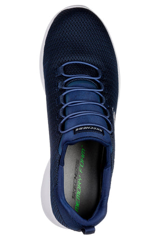 Scarpe da ginnastica blu in mesh con Memory Foam Skechers Dynamight