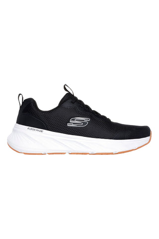 Schwarze Slip-On-Sneakers mit Memory Foam von Skechers Edgeride Rekze