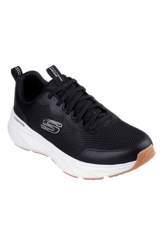 Schwarze Slip-On-Sneakers mit Memory Foam von Skechers Edgeride Rekze