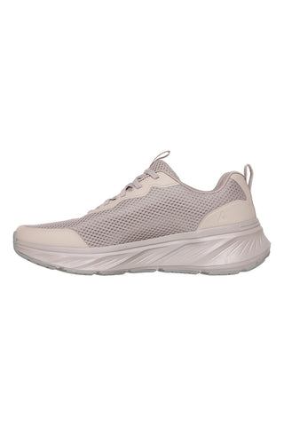 Beige-graue Mesh-Sneaker mit Air Cooled Memory Foam von Skechers Edgeride Rekze