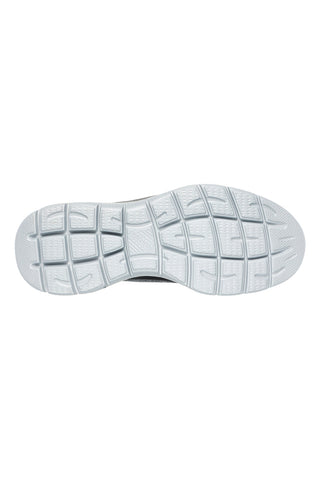 Sneakers grigio antracite slip-on con soletta memory foam Skechers Summits Key Pace da Uomo
