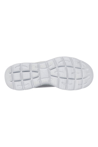 Graue Mesh-Sneaker mit Memory-Schaum-Sohle von Skechers Summits Eckler