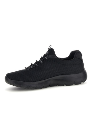 Sneakers nero con lacci e memory foam Skechers Summits Corlen