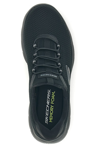 Sneakers nero con lacci e memory foam Skechers Summits Corlen