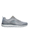 Hellgraue Sneakers Memory Foam Skechers Summits Brisbane