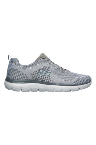 Hellgraue Sneakers Memory Foam Skechers Summits Brisbane