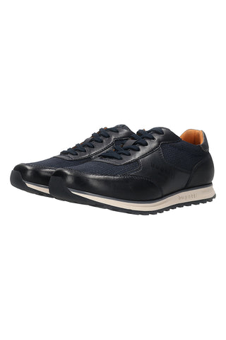 Blaue Herren-Turnschuhe mit herausnehmbarer Innensohle Bugatti 335A021P41694141