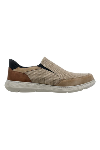 Beige Loafers Slip on Bugatti 335AFU6669005200