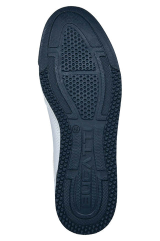 Scarpe bianche stringate con inserti blu Bugatti 325A381050002000