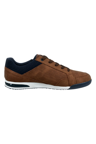 Bugatti braun Herren Turnschuhe mit seitlichem Reißverschluss 325A380950696341