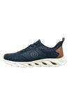Blaue Turnschuhe mit geformter Sohle Bugatti 345AVK0250004100
