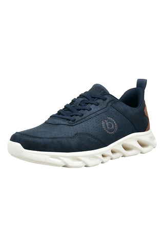 Blaue Turnschuhe mit geformter Sohle Bugatti 345AVK0250004100