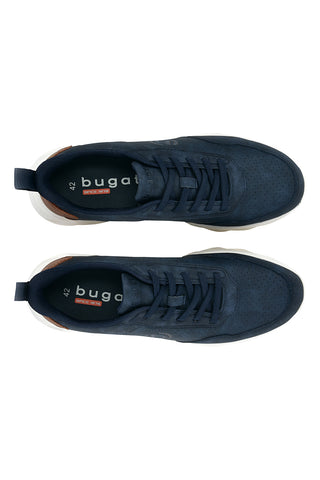 Blaue Turnschuhe mit geformter Sohle Bugatti 345AVK0250004100