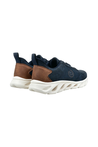 Blaue Turnschuhe mit geformter Sohle Bugatti 345AVK0250004100