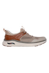 Taupe Turnschuhe mit Bogen Unterstützung Arch Fit Skechers Arch Fit Crosser Emeric