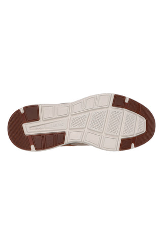 Taupe Turnschuhe mit Bogen Unterstützung Arch Fit Skechers Arch Fit Crosser Emeric