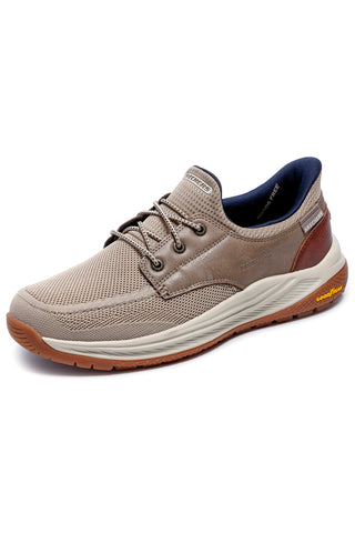 Sneakers taupe Slip-Ins Memory Foam Skechers Meroe Alden