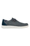 Blaue Slip-on Freizeitschuhe mit Memory Foam Skechers Melson Raymon