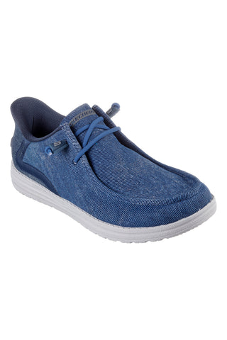 Blaue Slip-Ins mit Memory Foam Skechers Melson Coronado