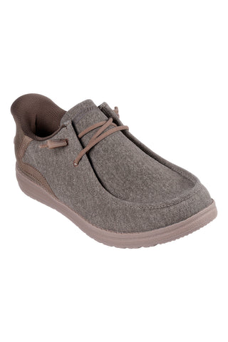 Khaki Slip-ins mit Memory Foam Skechers Melson Coronado