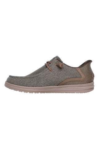 Khaki Slip-ins mit Memory Foam Skechers Melson Coronado