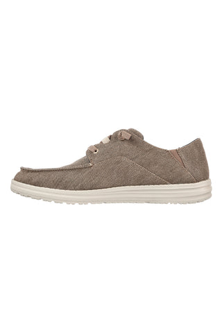Mocassini brown Classic Fit con Memory Foam Skechers Melson Volgo