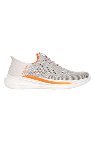 Sneakers slip ins sand in knit Skechers Slade quinto