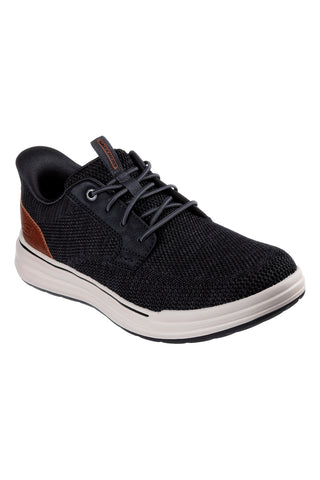 Scarpe slip ins nero in mesh Skechers Sterling ramone