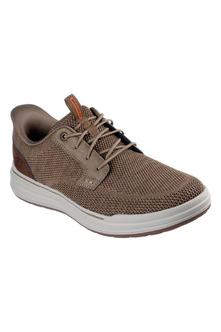 Scarpe slip ins taupe in mesh Skechers Sterling ramone