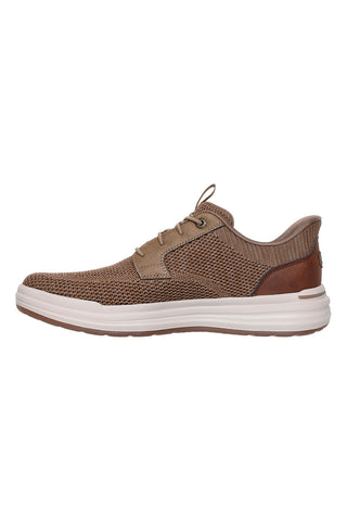 Scarpe slip ins taupe in mesh Skechers Sterling ramone