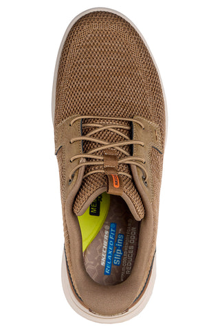 Scarpe slip ins taupe in mesh Skechers Sterling ramone