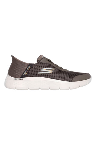 SKECHERS GO WALK FLEX HÄNDE HOCH BRAUN