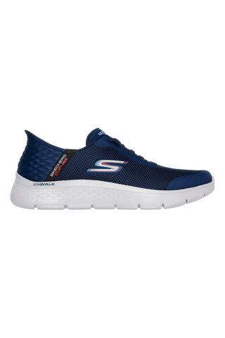 Sneakers blau slip-ins gedämpft Skechers Go Walk Flex Hands Up
