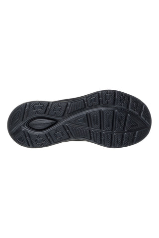 Schwarze Pantoletten mit Memory Foam und Slip-Ins Skechers Equalizer 6.0 Stoaver